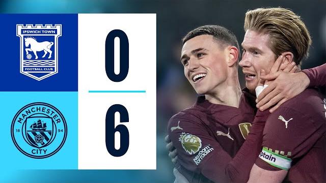 HIGHLIGHTS | IPSWICH 0-6 MAN CITY | Foden (2), Kovacic, Doku, Haaland & McAtee goals! HIGHLIGHTS | IPSWICH 0-6 MAN CITY | Foden (2), Kovacic, Doku, Haaland & McAtee goals!