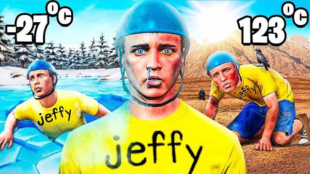 Can Jeffy Survive REALISTIC WEATHER In GTA 5! Can Jeffy Survive REALISTIC WEATHER In GTA 5!