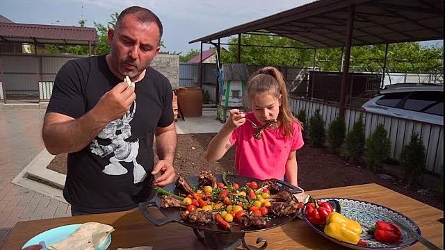 МЯСО на ГРИЛЕ с ОВОЩАМИ на СКОВОРОДЕ. МЯСО на ГРИЛЕ с ОВОЩАМИ на СКОВОРОДЕ.