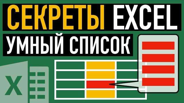 Как сделать выпадающий список в Excel умным Как сделать выпадающий список в Excel умным