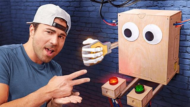 Мой робот для игры в камень-ножницы-бумага никогда не проигрывает (+9 других изобретений). Мой робот для игры в камень-ножницы-бумага никогда не проигрывает (+9 других изобретений).