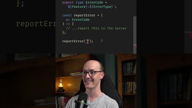 Template literal types for error codes are awesome Template literal types for error codes are awesome