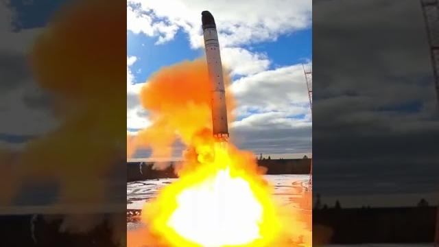 Пуск ракеты «Сармат» видео 4K | Sarmat rocket Пуск ракеты «Сармат» видео 4K | Sarmat rocket