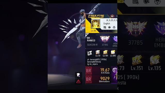 Free fire region top 1 player|| KARANPB05 grandmaster player || #freefire #viral #trendy #ffreel Free fire region top 1 player|| KARANPB05 grandmaster player || #freefire #viral #trendy #ffreel