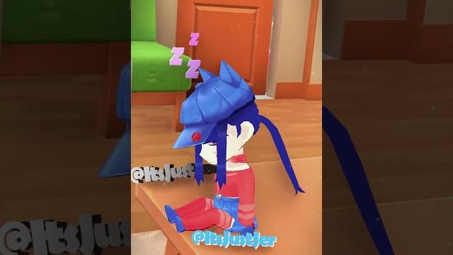 MiSide Animation - Waking a Chibi Cappie up! #miside #3danimation #mita #cappie #blender MiSide Animation - Waking a Chibi Cappie up! #miside #3danimation #mita #cappie #blender