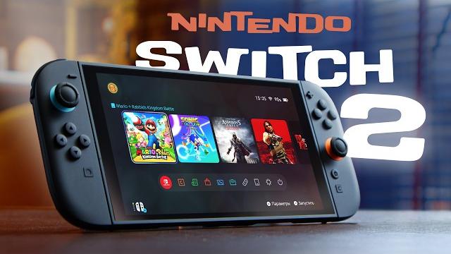 ПЕРВЫЙ ОБЗОР NINTENDO SWITCH 2 ПЕРВЫЙ ОБЗОР NINTENDO SWITCH 2