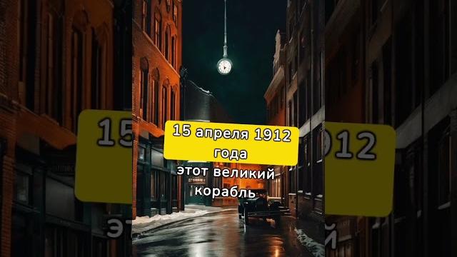 В каком году затонул Титаник В каком году затонул Титаник