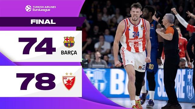 EPIC FINISH Secured by Davidovac | Barcelona – Crvena Zvezda | BASKETBALL HIGHLIGHTS R18 2024-25 EPIC FINISH Secured by Davidovac | Barcelona – Crvena Zvezda | BASKETBALL HIGHLIGHTS R18 2024-25