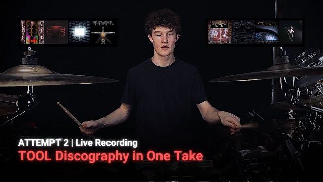 ATTEMPT 2 - Recording the Entire TOOL Discography in One Take - Tyler Visser (Drum Cam) ATTEMPT 2 - Recording the Entire TOOL Discography in One Take - Tyler Visser (Drum Cam)