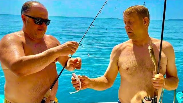 Мы отправляемся на яхте на МОРСКУЮ РЫБАЛКУ! Олег Зубков с кумом просто не успевают снимать рыбу!!! Мы отправляемся на яхте на МОРСКУЮ РЫБАЛКУ! Олег Зубков с кумом просто не успевают снимать рыбу!!!