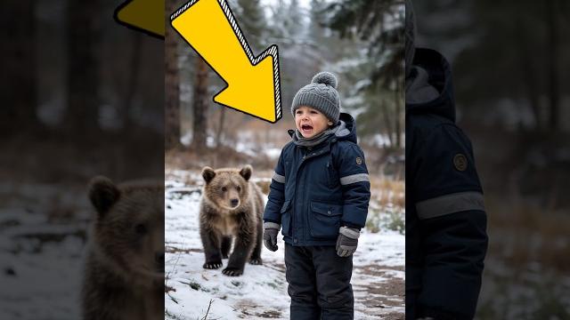 Baby bear saves child's life Baby bear saves child's life