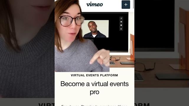 Vimeo Virtual Events | #Shorts Vimeo Virtual Events | #Shorts