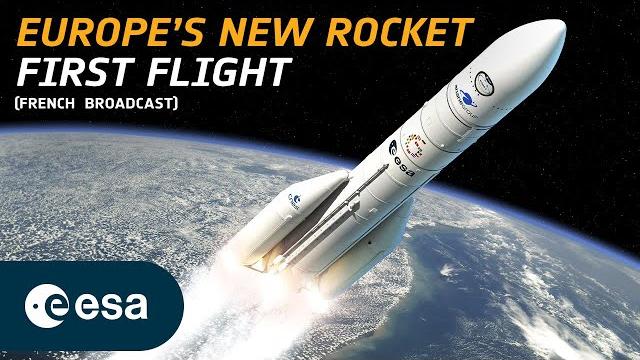 Premier vol d'Ariane 6 (Diffusion officielle) Premier vol d'Ariane 6 (Diffusion officielle)