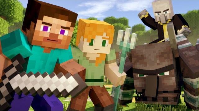 VILLAGE RAID - Alex and Steve Life (Minecraft Animation) VILLAGE RAID - Alex and Steve Life (Minecraft Animation)