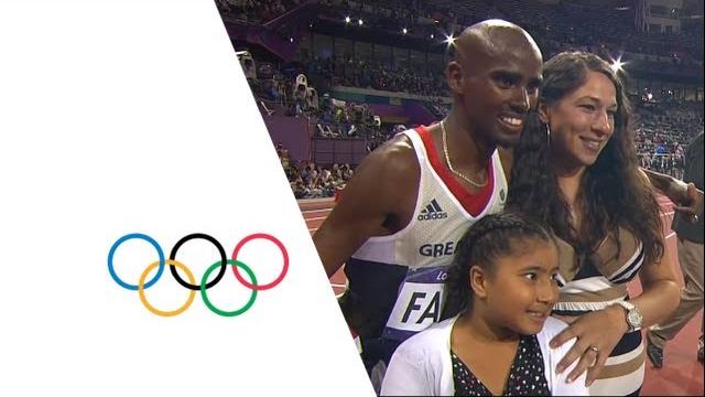 Mo Farah Wins 10,000m Gold - London 2012 Olympics Mo Farah Wins 10,000m Gold - London 2012 Olympics