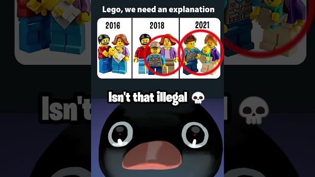 Lego, what are you trying to tell us? #shorts Lego, what are you trying to tell us? #shorts