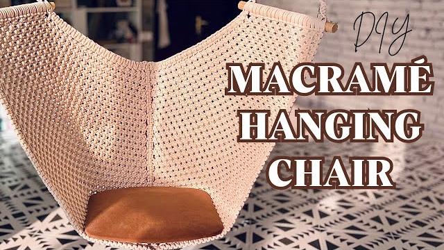 Подвесное кресло макраме своими руками │ как сделать качели макраме пошаговый мастер-класс Подвесное кресло макраме своими руками │ как сделать качели макраме пошаговый мастер-класс