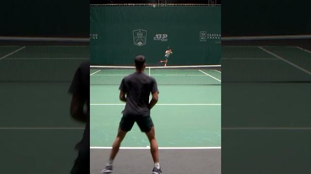 Djokovic vs Alcaraz In Practice! Djokovic vs Alcaraz In Practice!