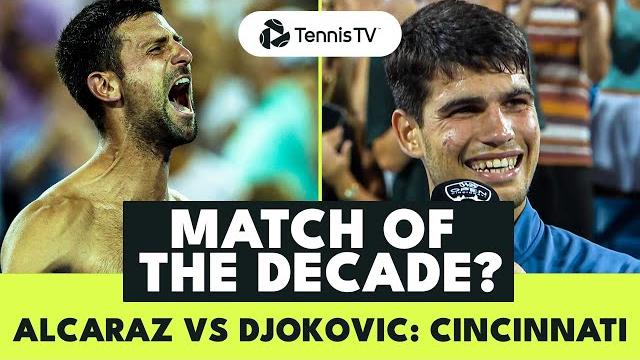 Legendary Carlos Alcaraz vs Novak Djokovic Battle! | Cincinnati 2023 Extended Highlights Legendary Carlos Alcaraz vs Novak Djokovic Battle! | Cincinnati 2023 Extended Highlights