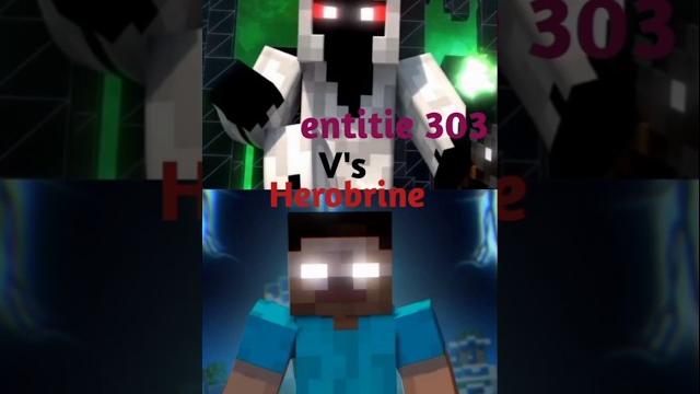 Minecraft Entitie 303 V's All entities and mobs and Herobrine epic battel #minecraft #shorts Minecraft Entitie 303 V's All entities and mobs and Herobrine epic battel #minecraft #shorts