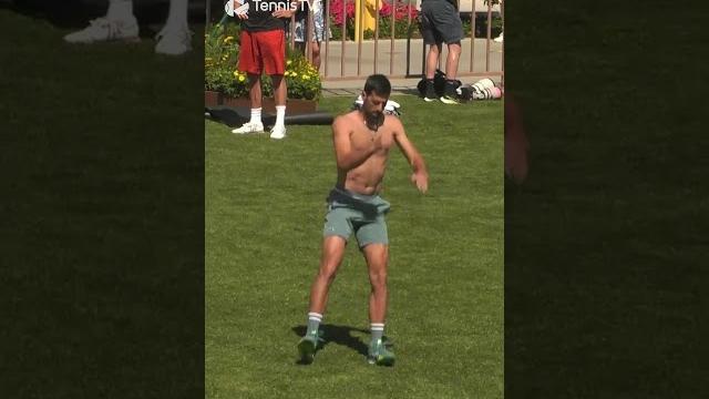 Novak Djokovic Hits The SIUUUUUU Novak Djokovic Hits The SIUUUUUU