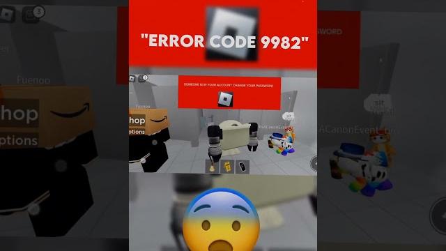 Error Code 273 VS Error Code 9982 #roblox #viral #trending #shorts #robloxedit #scary #gaming Error Code 273 VS Error Code 9982 #roblox #viral #trending #shorts #robloxedit #scary #gaming