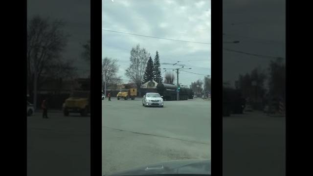 Тополь М в Новосибирске Тополь М в Новосибирске
