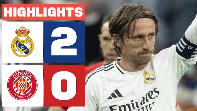 REAL MADRID 2 - 0 GIRONA FC I HIGHLIGHTS LALIGA EA SPORTS REAL MADRID 2 - 0 GIRONA FC I HIGHLIGHTS LALIGA EA SPORTS