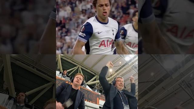 Commentary Cam for our Europa League winning goal! ️ Commentary Cam for our Europa League winning goal! ️