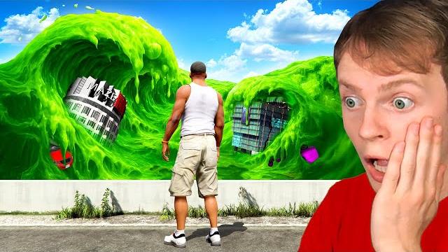 The SLIME FLOOD in GTA 5! The SLIME FLOOD in GTA 5!