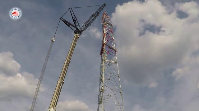 Монтаж факельной системы на МНПЗ Монтаж факельной системы на МНПЗ