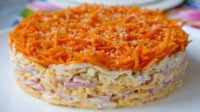 Салат Выручалочка очень сытный из простых продуктов Салат Выручалочка очень сытный из простых продуктов