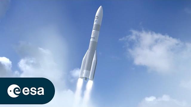 Ariane 6 launch animation Ariane 6 launch animation