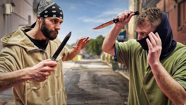 Knife Attacker VS Knife Thrower (Who Wins?) Knife Attacker VS Knife Thrower (Who Wins?)