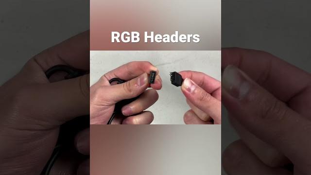 RGB Headers (3-Pin vs 4-Pin) RGB Headers (3-Pin vs 4-Pin)