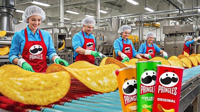 How Pringles Are Made In Factory How Pringles Are Made In Factory