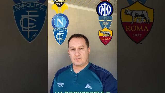 ЧЕМПИОНАТ ИТАЛИИ ФУТБОЛ ️ НАПОЛИ - ЛЕЧЧЕ / ЭМПОЛИ - РОМА / ВЕРОНА - ИНТЕР / АТАЛАНТА - ТОРИНО ЧЕМПИОНАТ ИТАЛИИ ФУТБОЛ ️ НАПОЛИ - ЛЕЧЧЕ / ЭМПОЛИ - РОМА / ВЕРОНА - ИНТЕР / АТАЛАНТА - ТОРИНО