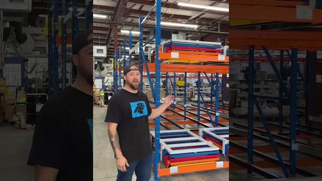 Push-Back Rack System Installation Push-Back Rack System Installation