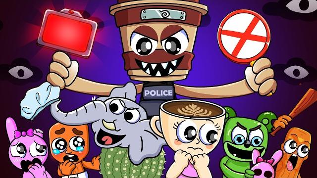 Полиция CAPPUCINO ASSASSINO против преступника GUMMY BEAR | Итальянская анимация Brainrot Полиция CAPPUCINO ASSASSINO против преступника GUMMY BEAR | Итальянская анимация Brainrot