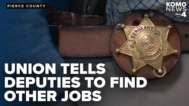 Pierce County sheriff’s union tells deputies to look for other jobs if they want fair pay Pierce County sheriff’s union tells deputies to look for other jobs if they want fair pay