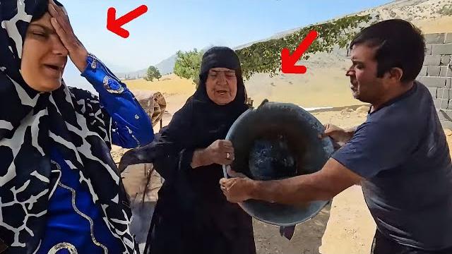 Grandma trying to deal with Naseroo Grandma trying to deal with Naseroo