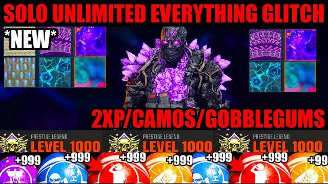 *NEW* SOLO UNLIMITED ALL GLITCH! LEVEL 1000/2XP/CAMOS/GOBBLEGUMS! BO6 GLITCHES! BO6 ZOMBIES GLITCH! *NEW* SOLO UNLIMITED ALL GLITCH! LEVEL 1000/2XP/CAMOS/GOBBLEGUMS! BO6 GLITCHES! BO6 ZOMBIES GLITCH!
