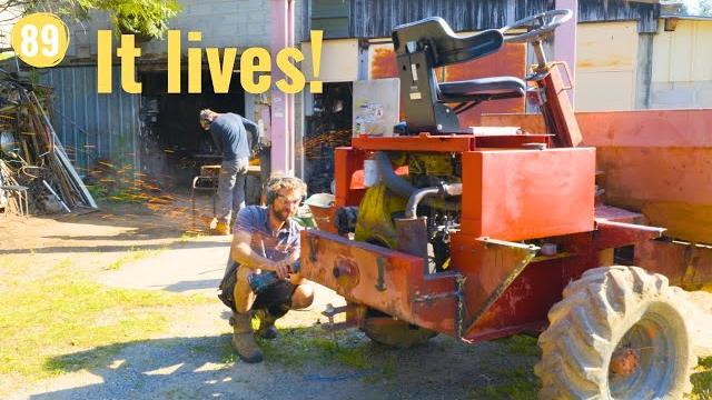Old Thwaites Dumper Restoration: It’s Alive! (Part 4) & Vegetable Garden Ready for Planting! | #89 Old Thwaites Dumper Restoration: It’s Alive! (Part 4) & Vegetable Garden Ready for Planting! | #89