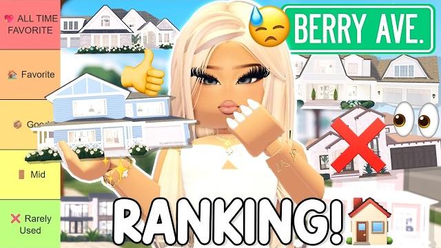 RANKING *EVERY SINGLE HOUSE* IN BERRY AVENUE! RANKING *EVERY SINGLE HOUSE* IN BERRY AVENUE!