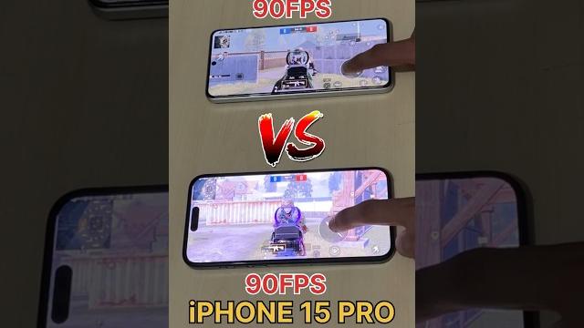 iQOO 12 PRO (90FPS) Vs iPHONE 15 PRO(90FPS)-BGMI 90FPS TEST #iphone #iqoo12 #bgmi #90fps iQOO 12 PRO (90FPS) Vs iPHONE 15 PRO(90FPS)-BGMI 90FPS TEST #iphone #iqoo12 #bgmi #90fps