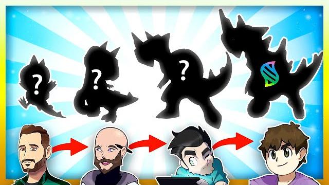 4 Artists Evolve Eachother's Pokemon 3 4 Artists Evolve Eachother's Pokemon 3