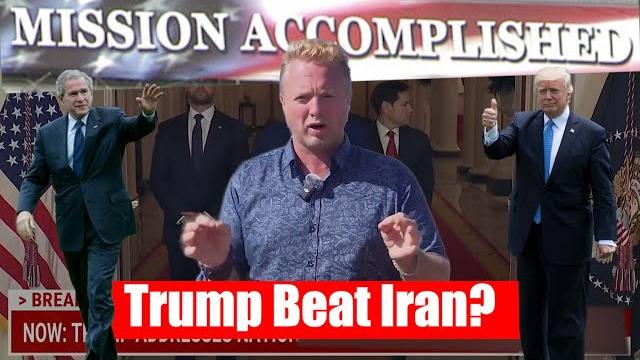 Миссия выполнена. Трамп побеждает в войне с Ираном Миссия выполнена. Трамп побеждает в войне с Ираном