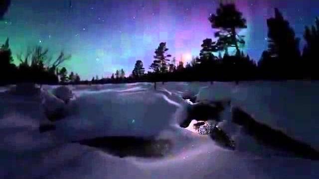 Очень красивое северное сияние! Очень красивое северное сияние!