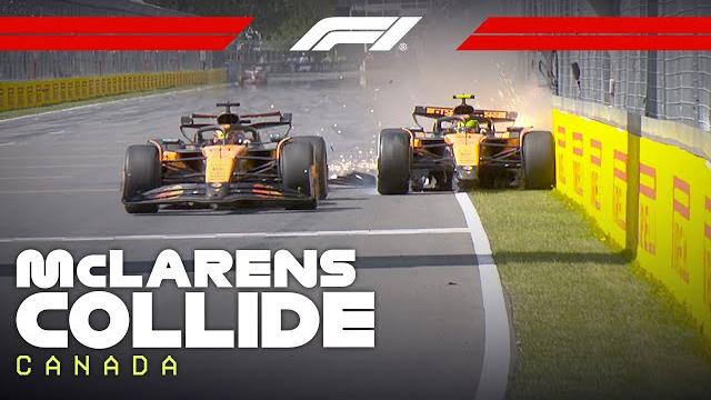 McLarens Collide! Lando Norris and Oscar Piastri Come Together | 2025 Canadian Grand Prix McLarens Collide! Lando Norris and Oscar Piastri Come Together | 2025 Canadian Grand Prix