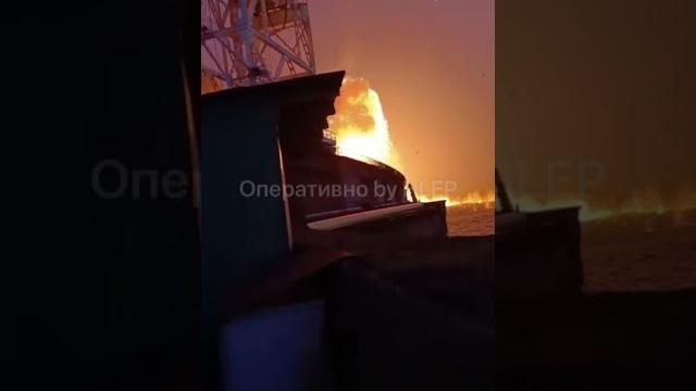 Moment Russian missile strikes Dnipro power plant Moment Russian missile strikes Dnipro power plant